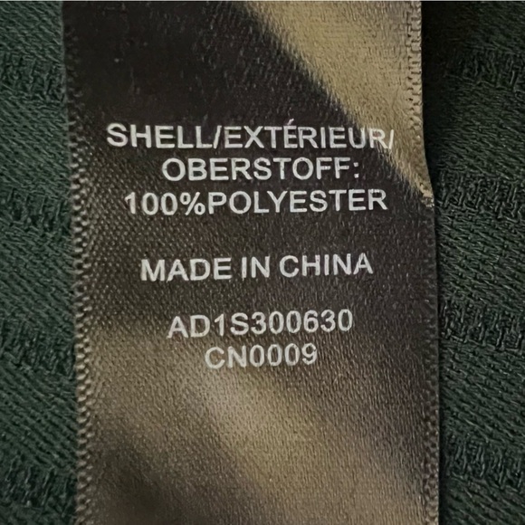 Adrianna Papell Forest/Dark Green V-Neck Long Sleeve Blouse Top Tunic - Sz Med - Picture 11 of 11